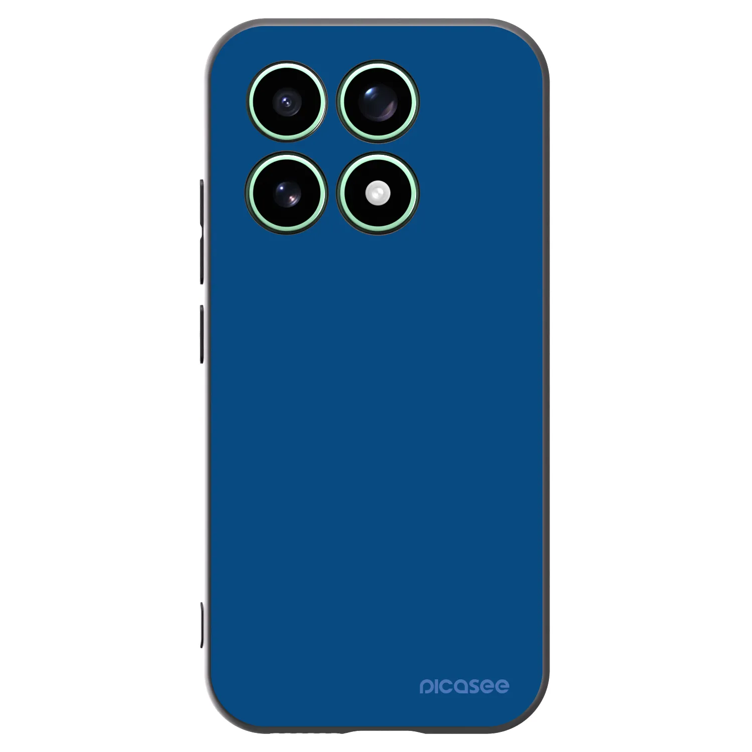 Picasee Xiaomi 17 Hülle - Schwarzes Silikon - Navy Blue