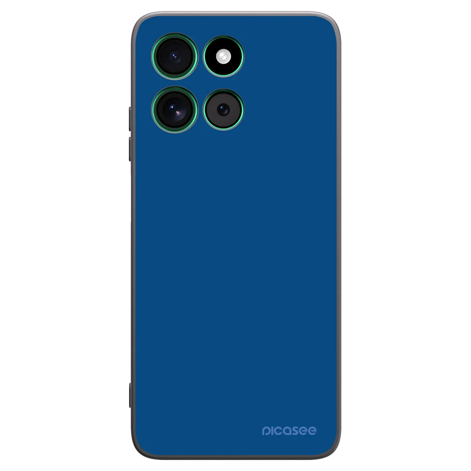 Picasee Motorola Moto G57 Power Hülle - Schwarzes Silikon - Navy Blue