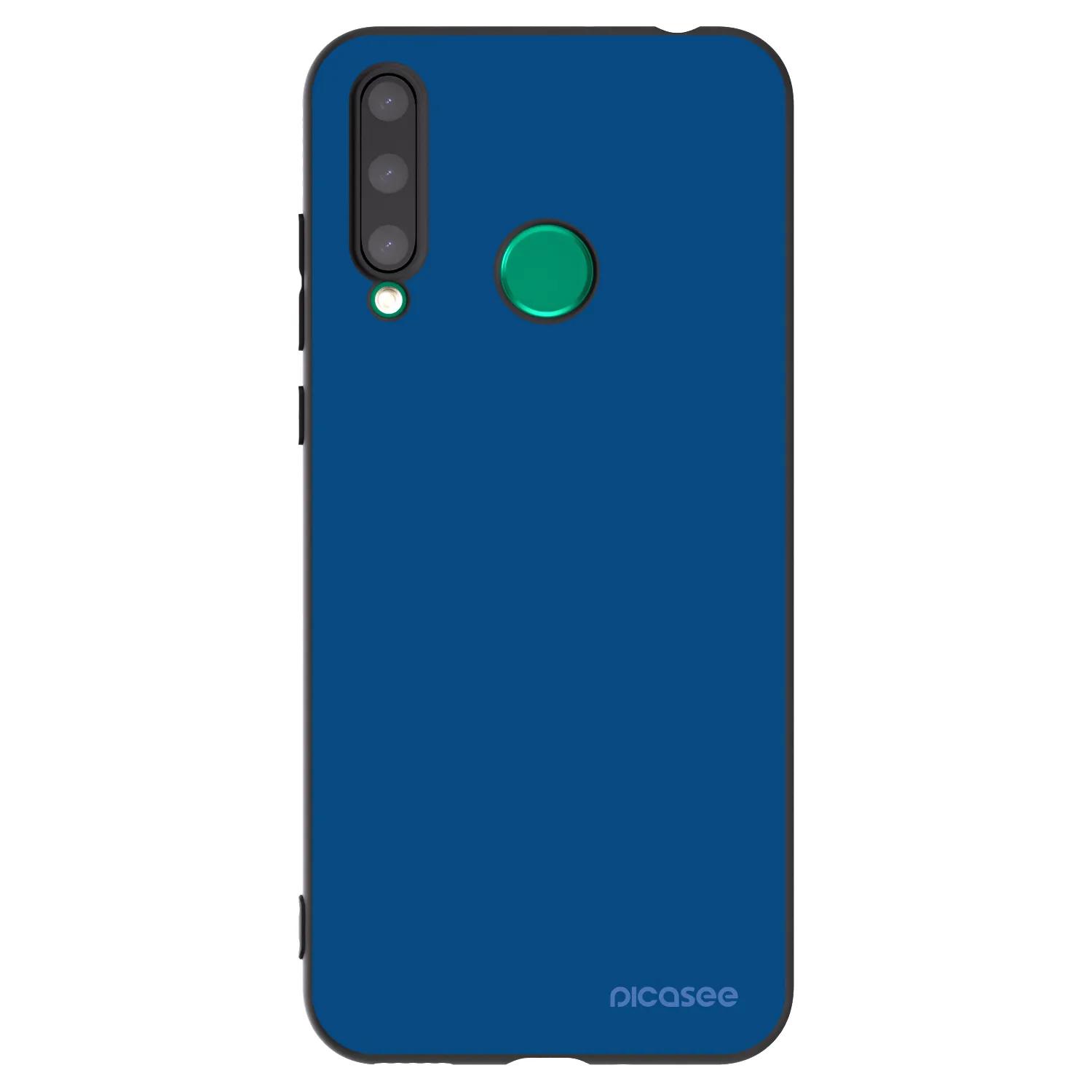 Picasee Honor 20 Lite Hülle - Schwarzes Silikon - Navy Blue