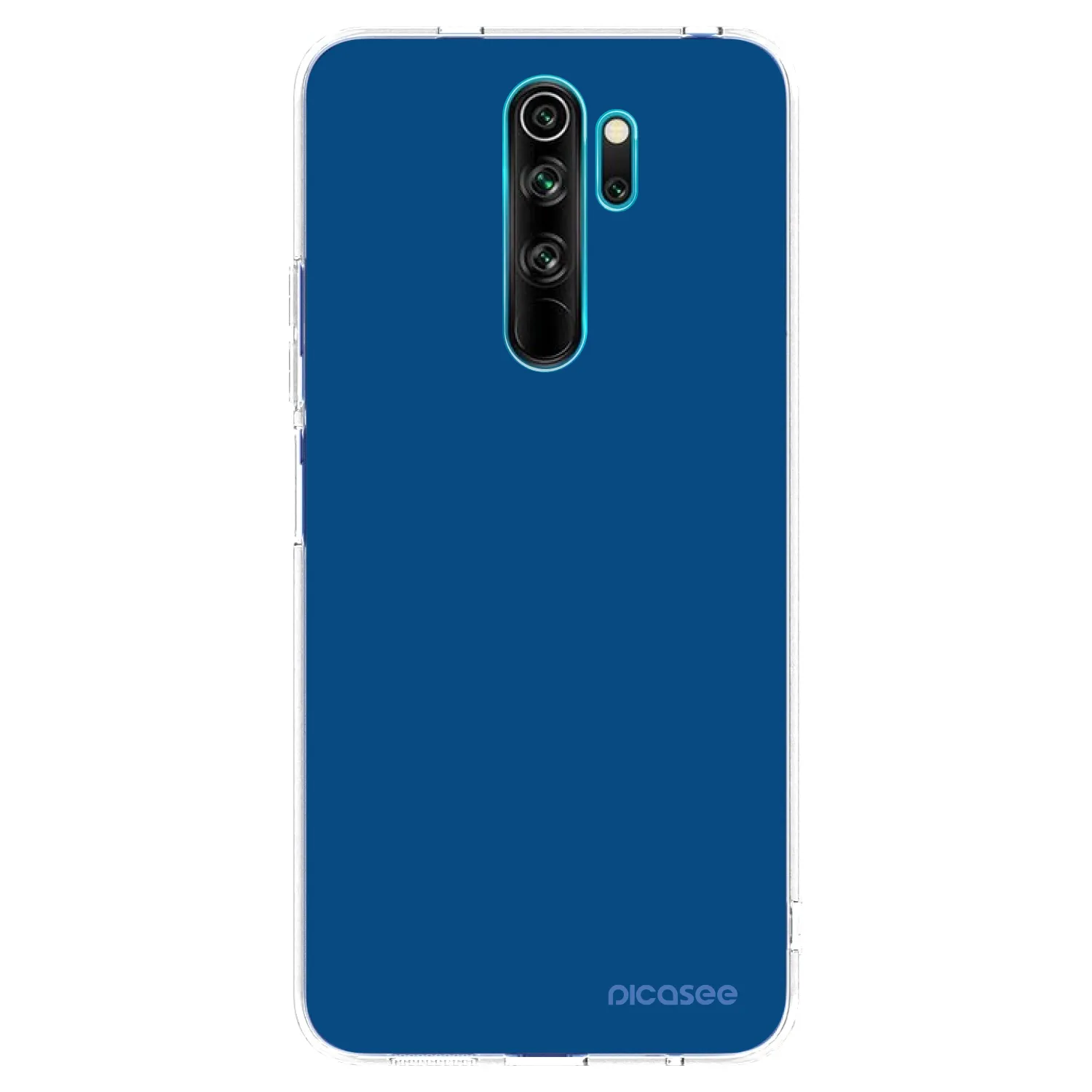 Picasee Xiaomi Redmi Note 8 Pro Hülle - Transparentes Silikon - Navy Blue