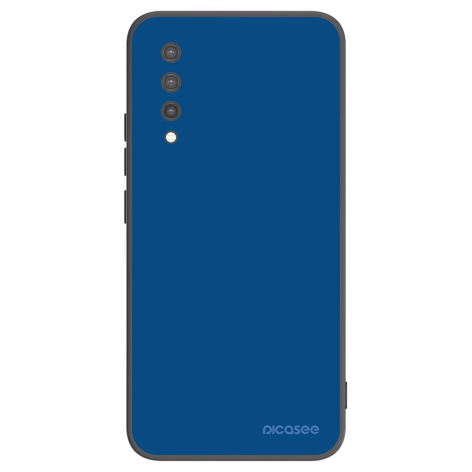 Picasee Xiaomi Mi 9 Lite Hülle - Schwarzes Silikon - Navy Blue