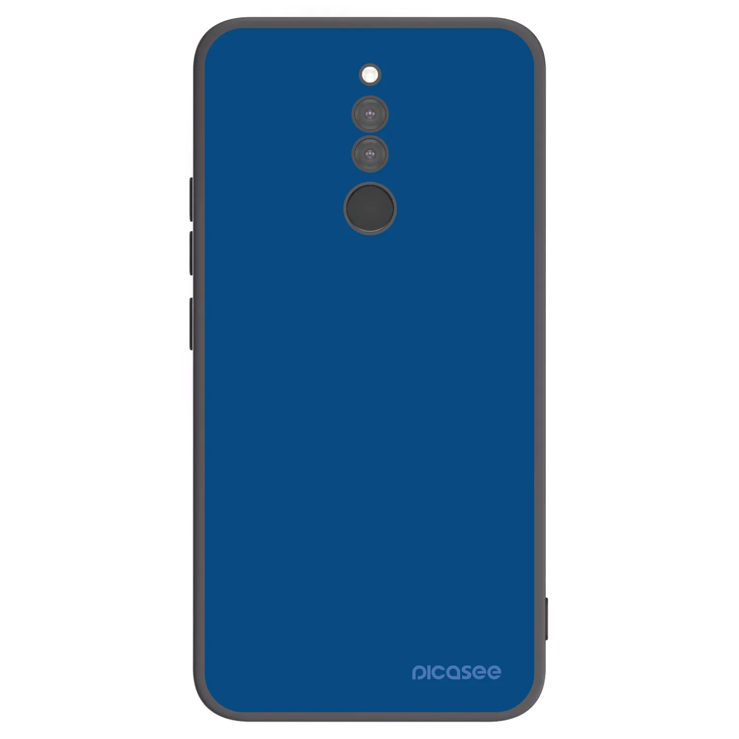Picasee Xiaomi Redmi 8 Hülle - Schwarzes Silikon - Navy Blue