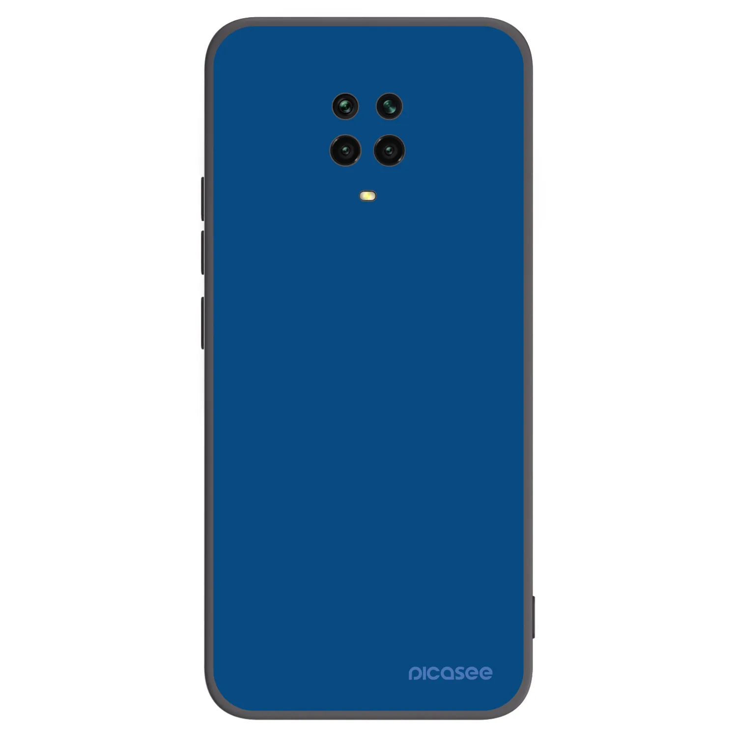 Picasee Xiaomi Redmi Note 9 Pro Hülle - Schwarzes Silikon - Navy Blue