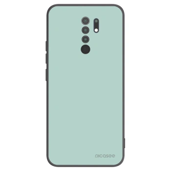 Picasee Xiaomi Redmi 9 Hülle - Schwarzes Silikon - Pastel Charm