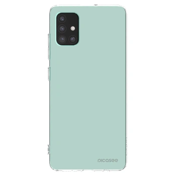 Picasee Samsung Galaxy M51 M515F Hülle - Transparentes Silikon - Pastel Charm