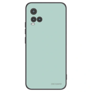Picasee Vivo Y33s Hülle - Schwarzes Silikon - Pastel Charm