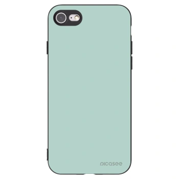 Picasee Apple iPhone SE 2022 Hülle - Schwarzes Silikon - Pastel Charm