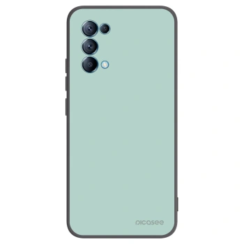 Picasee OPPO Reno 5 5G Hülle - Schwarzes Silikon - Pastel Charm