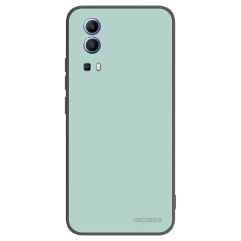 Picasee Vivo Y52 5G Hülle - Schwarzes Silikon - Pastel Charm