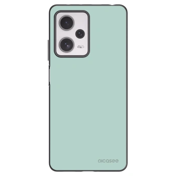 Picasee Xiaomi Redmi Note 12 Pro+ 5G Hülle - Schwarzes Silikon - Pastel Charm