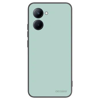 Picasee Realme C33 (2023) Hülle - Schwarzes Silikon - Pastel Charm