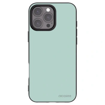 Picasee Apple iPhone 16 Pro Max Hülle - Schwarzes Silikon - Pastel Charm