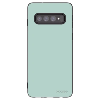 Picasee Samsung Galaxy S10 G973 Hülle - Schwarzes Silikon - Pastel Charm