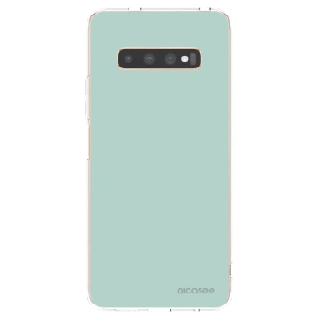 Picasee Samsung Galaxy S10 Plus G975 Hülle - Transparentes Silikon - Pastel Charm
