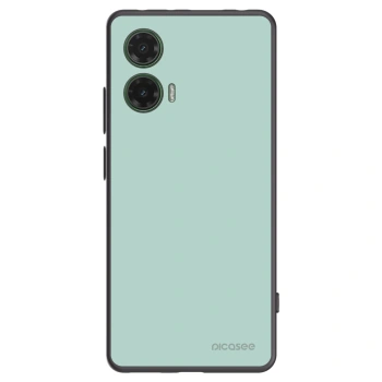 Picasee Motorola Moto G35 5G Hülle - Schwarzes Silikon - Pastel Charm