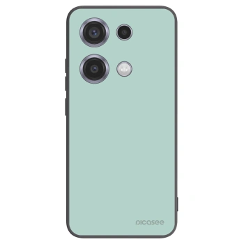 Picasee Xiaomi Redmi Note 14S Hülle - Schwarzes Silikon - Pastel Charm