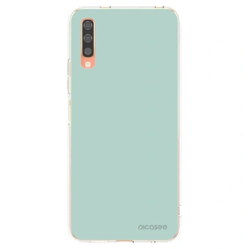 Picasee Samsung Galaxy A70 A705F Hülle - Transparentes Silikon - Pastel Charm