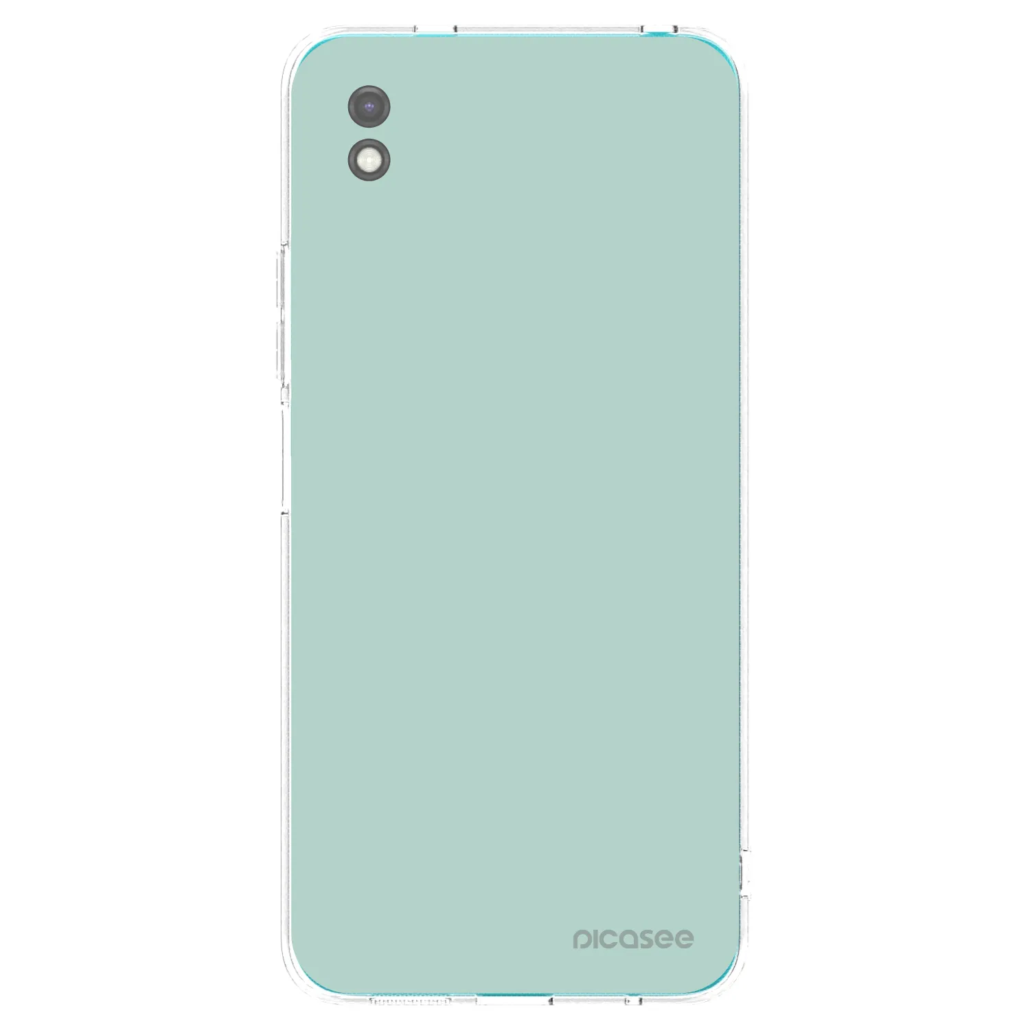 Picasee Xiaomi Redmi 9A Hülle - Schwarzes Silikon - Pastel Charm