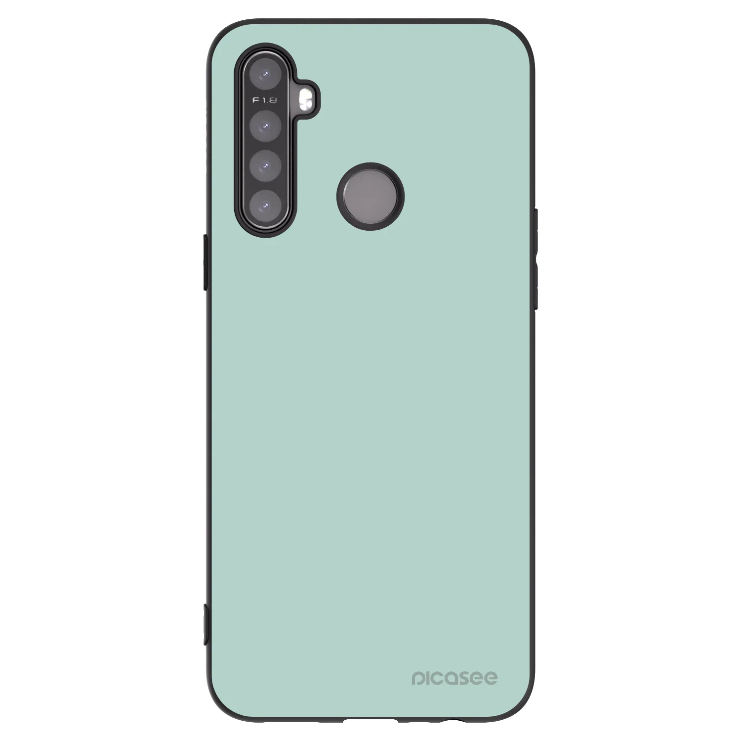 Picasee Realme 5 Hülle - Schwarzes Silikon - Pastel Charm