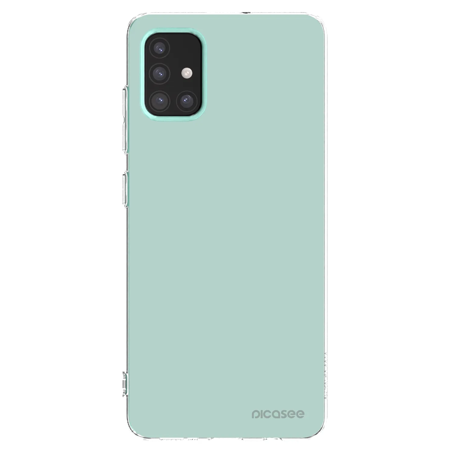 Picasee Samsung Galaxy M31s Hülle - Transparentes Silikon - Pastel Charm