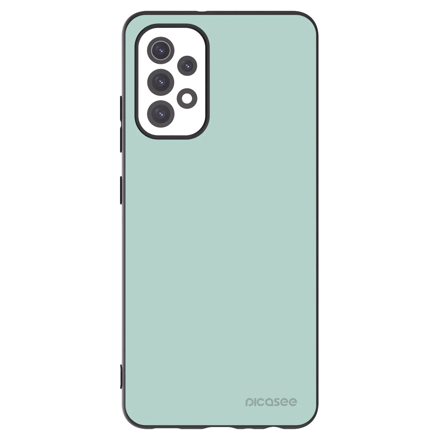 Picasee Samsung Galaxy A32 5G A326B Hülle - Schwarzes Silikon - Pastel Charm