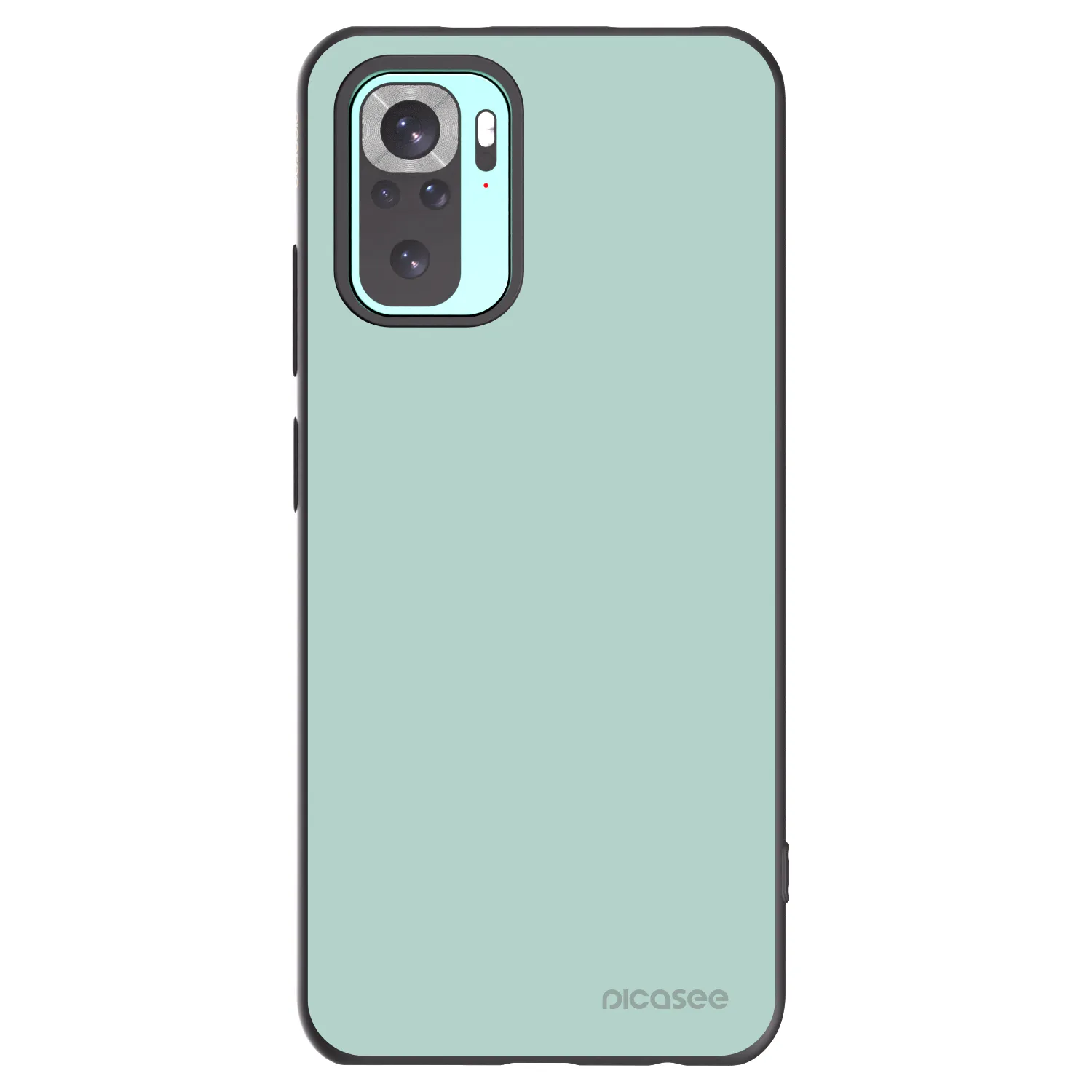 Picasee Xiaomi Redmi Note 10 Pro Hülle - Schwarzes Silikon - Pastel Charm