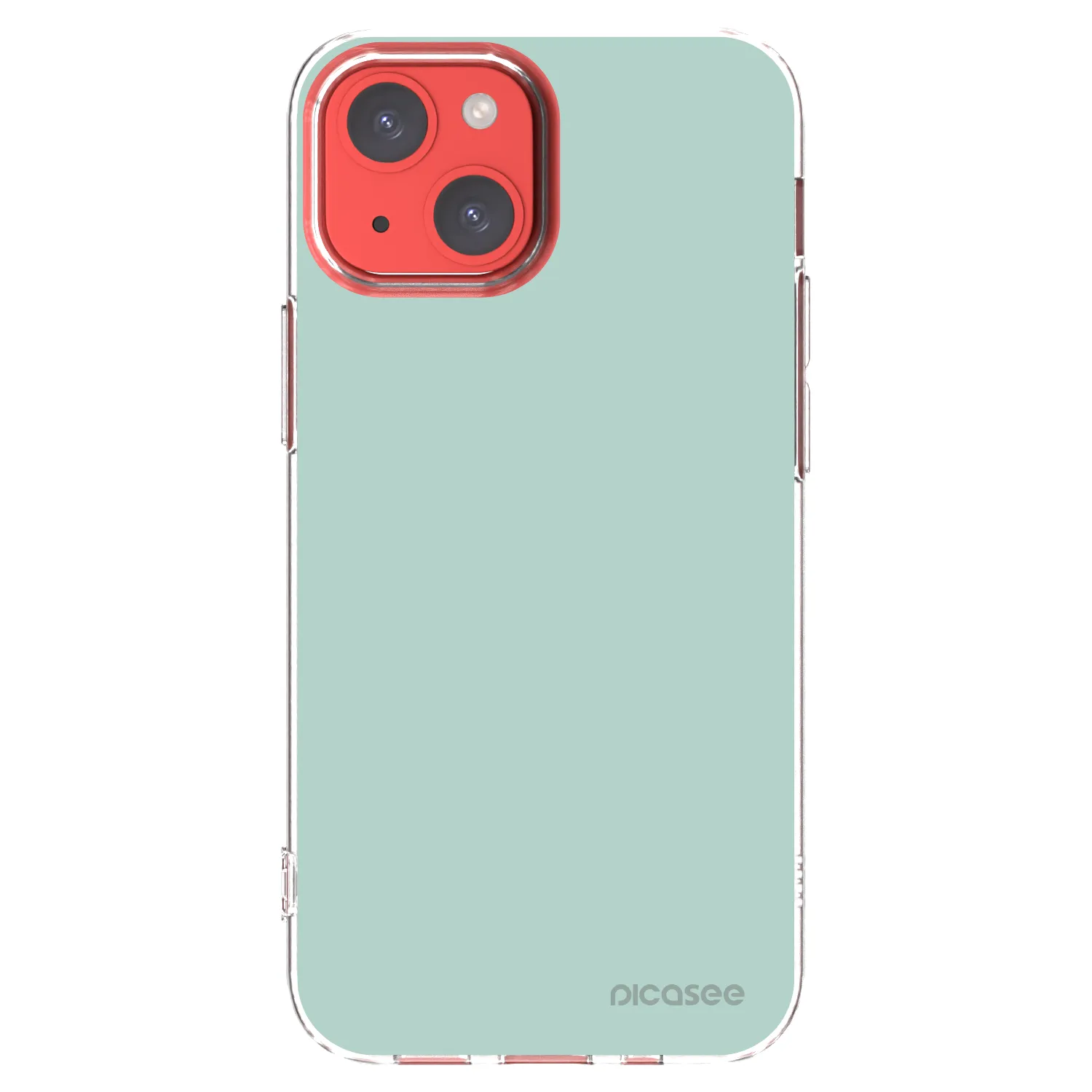 Picasee Apple iPhone 13 mini Hülle - Transparentes Silikon - Pastel Charm