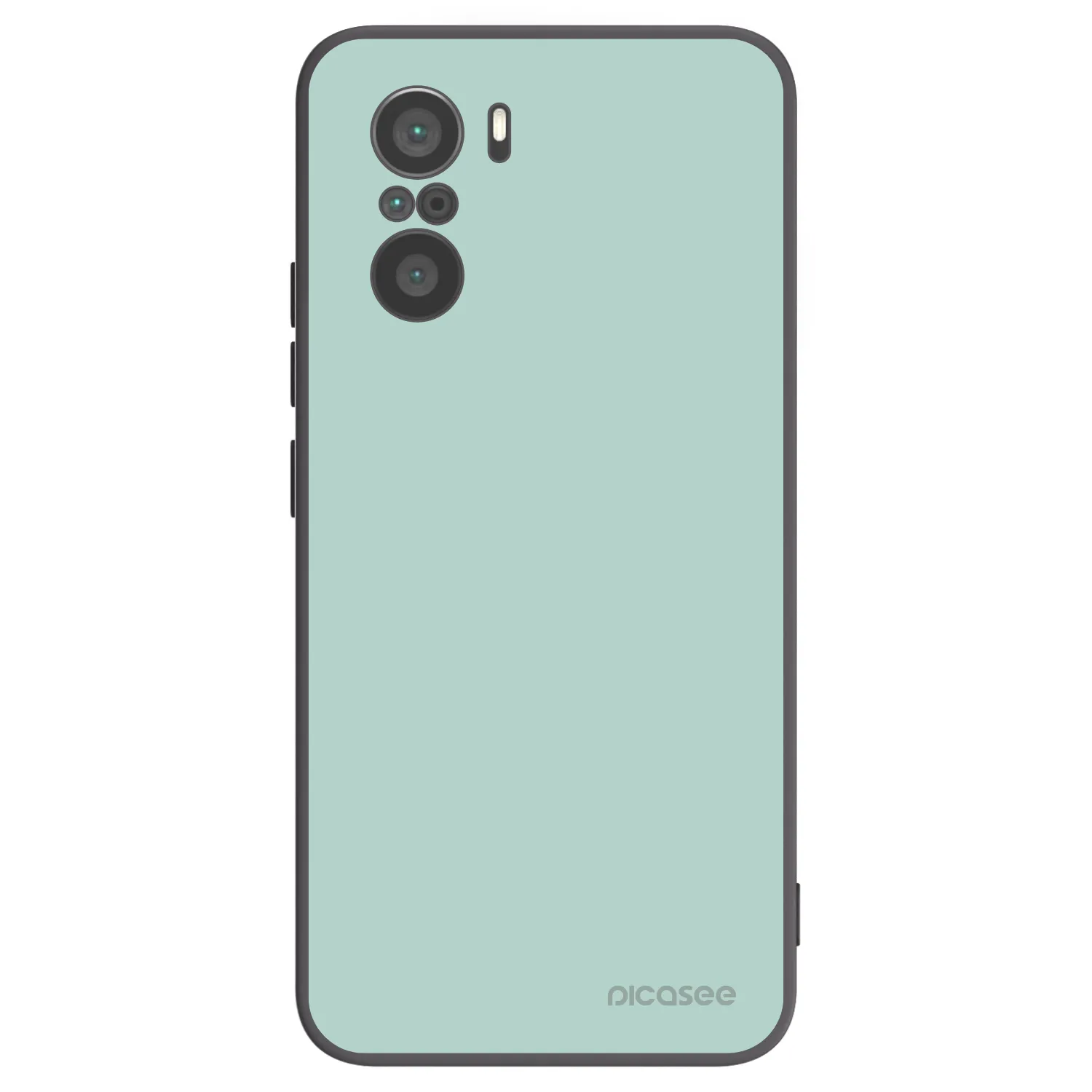 Picasee Xiaomi Poco F3 Hülle - Schwarzes Silikon - Pastel Charm