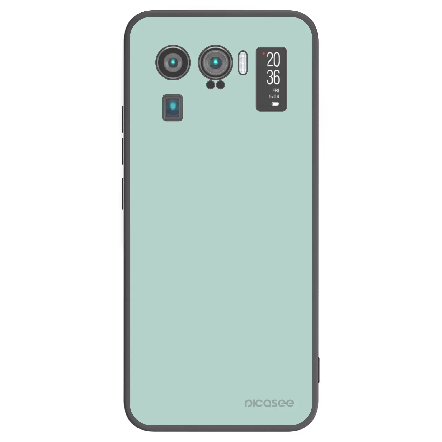 Picasee Xiaomi Mi 11 Ultra Hülle - Schwarzes Silikon - Pastel Charm