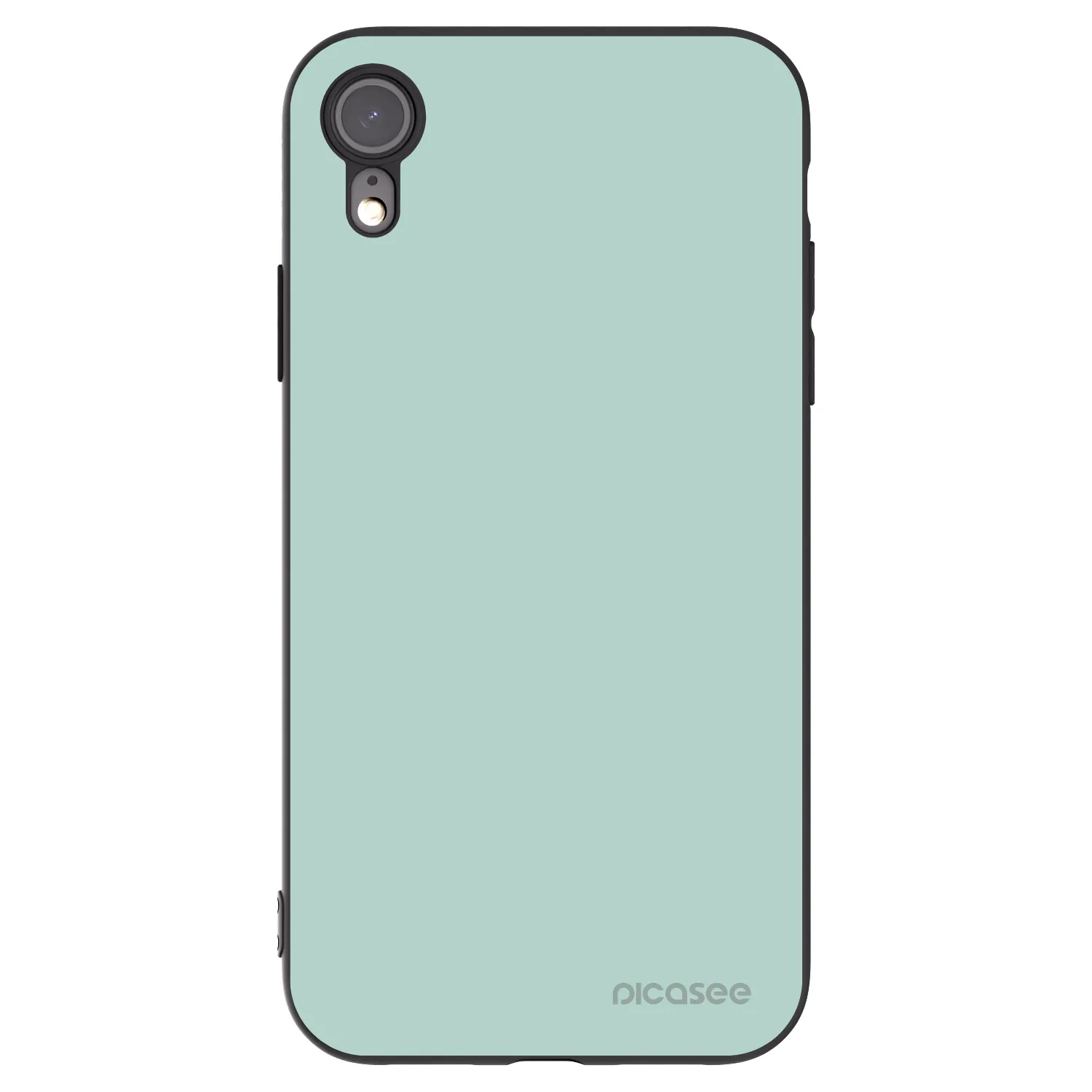 Picasee Apple iPhone XR Hülle - Schwarzes Silikon - Pastel Charm