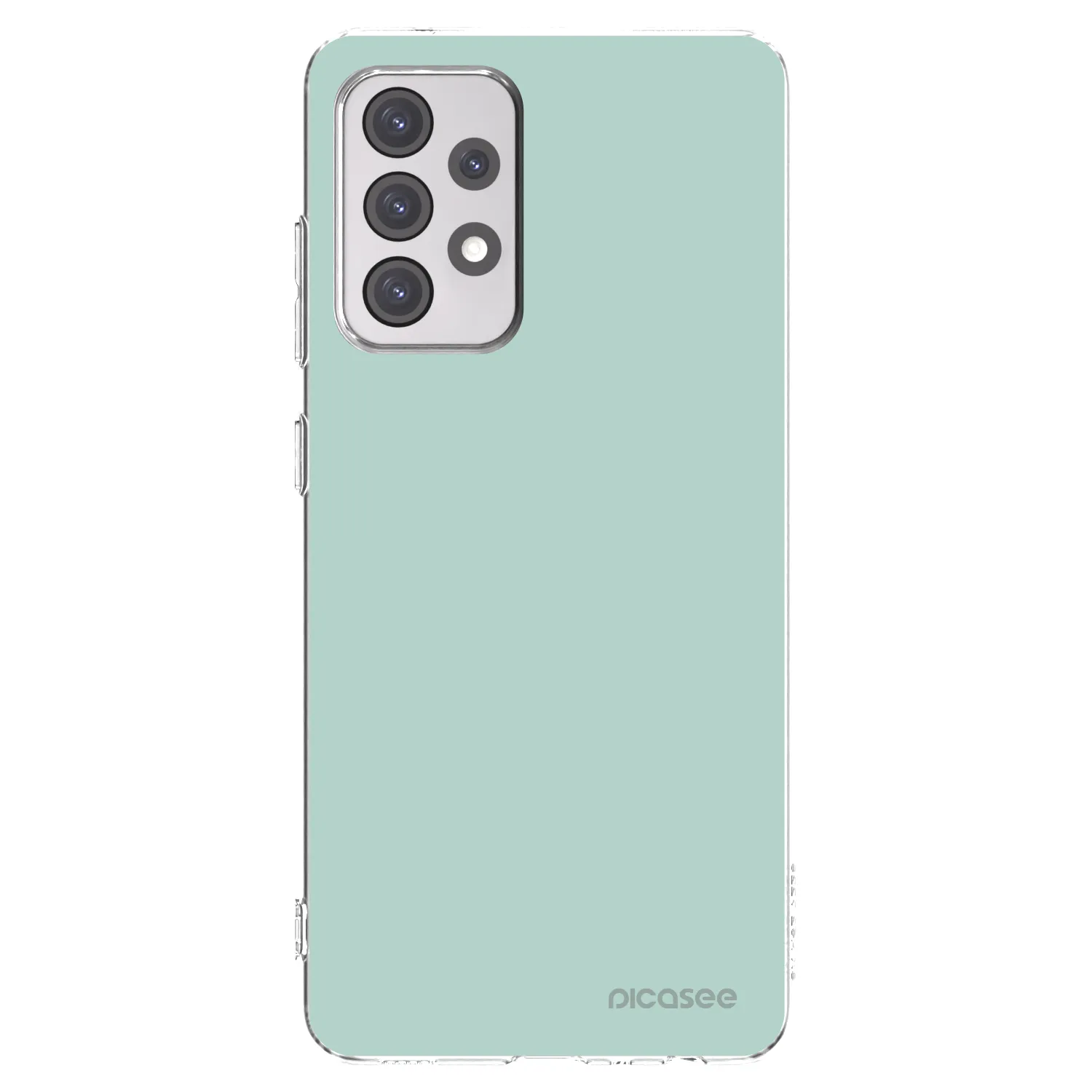 Picasee Samsung Galaxy A52s 5G A528B Hülle - Transparentes Silikon - Pastel Charm