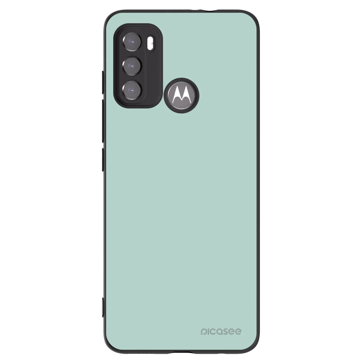 Picasee Motorola Moto G60 Hülle - Schwarzes Silikon - Pastel Charm