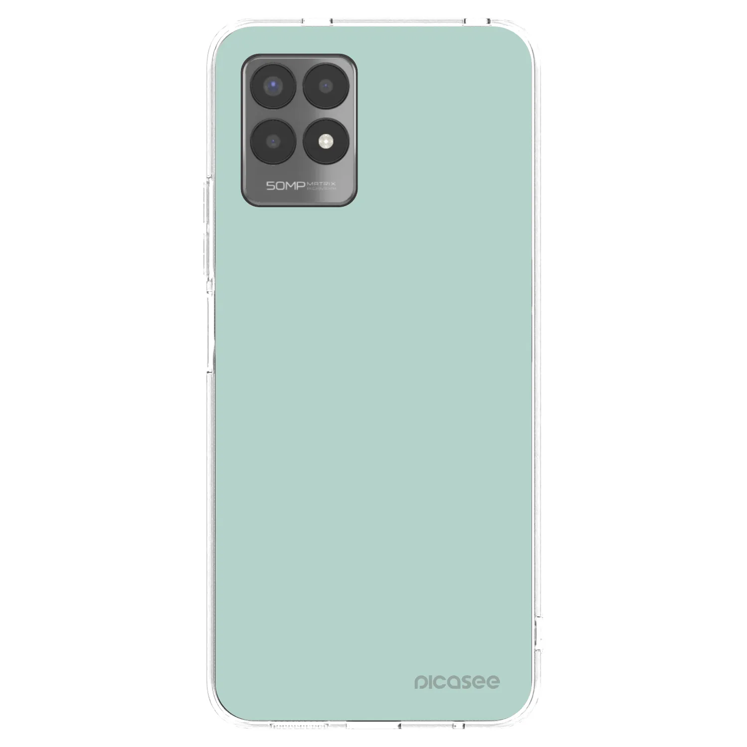 Picasee Realme 8i Hülle - Transparentes Silikon - Pastel Charm