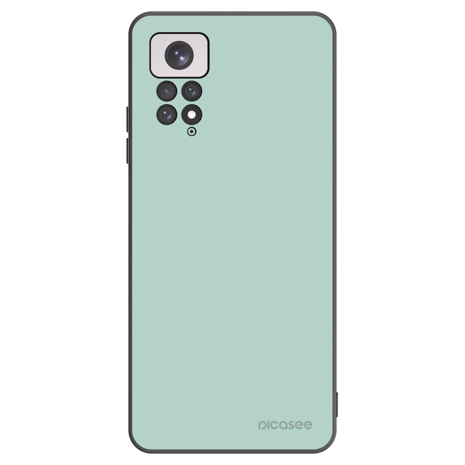 Picasee Xiaomi Redmi Note 11 Hülle - Schwarzes Silikon - Pastel Charm