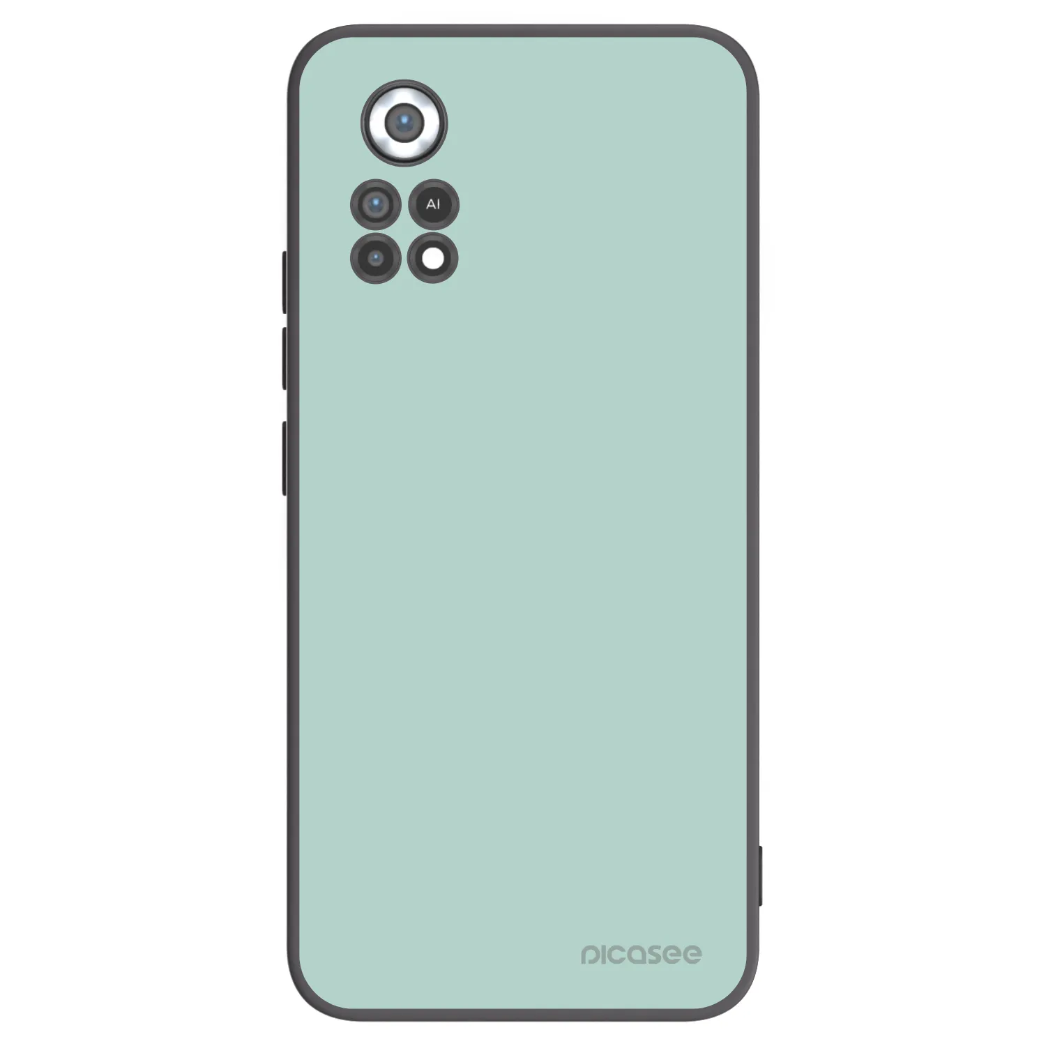 Picasee Xiaomi Poco X4 Pro 5G Hülle - Schwarzes Silikon - Pastel Charm
