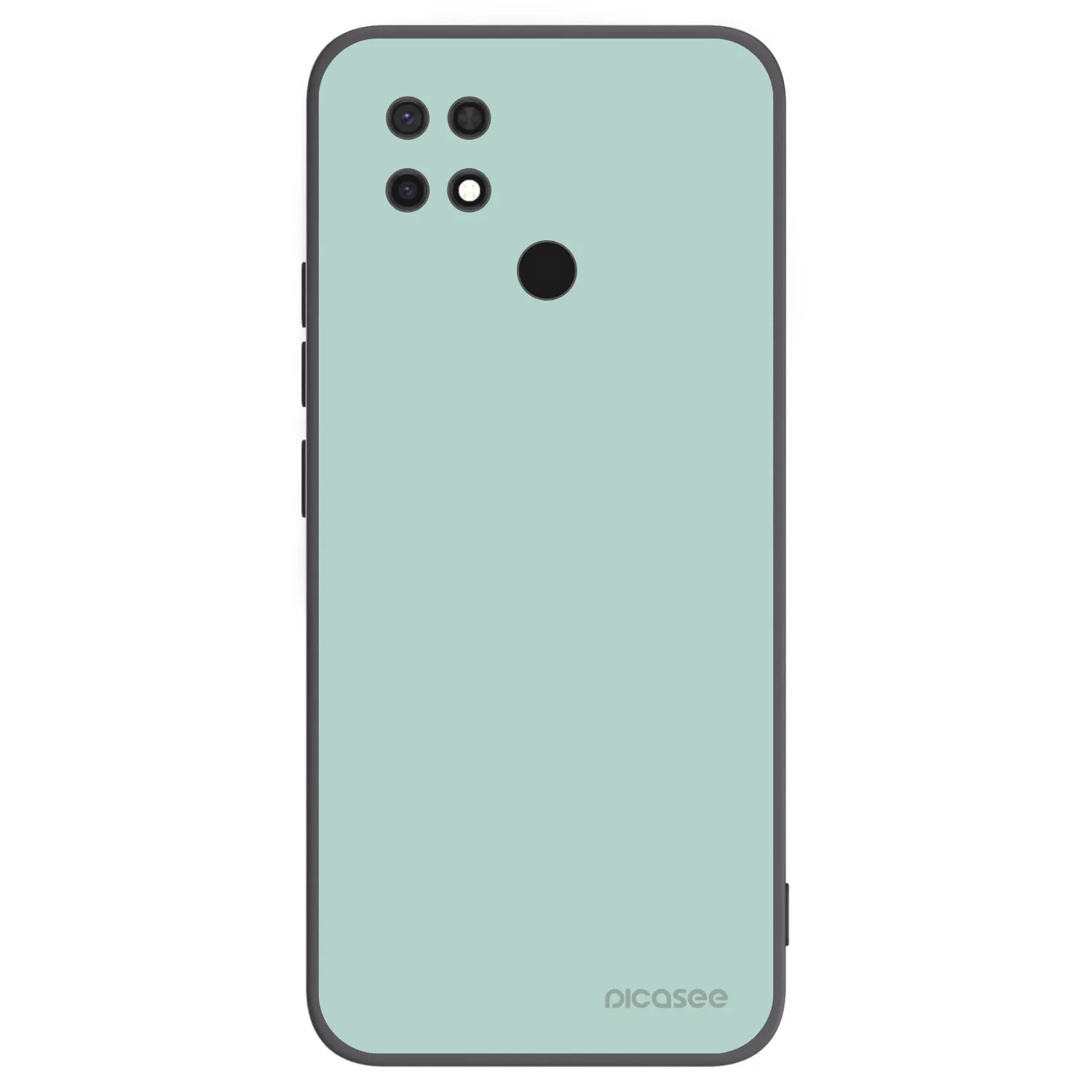 Picasee Xiaomi Redmi 10C Hülle - Schwarzes Silikon - Pastel Charm