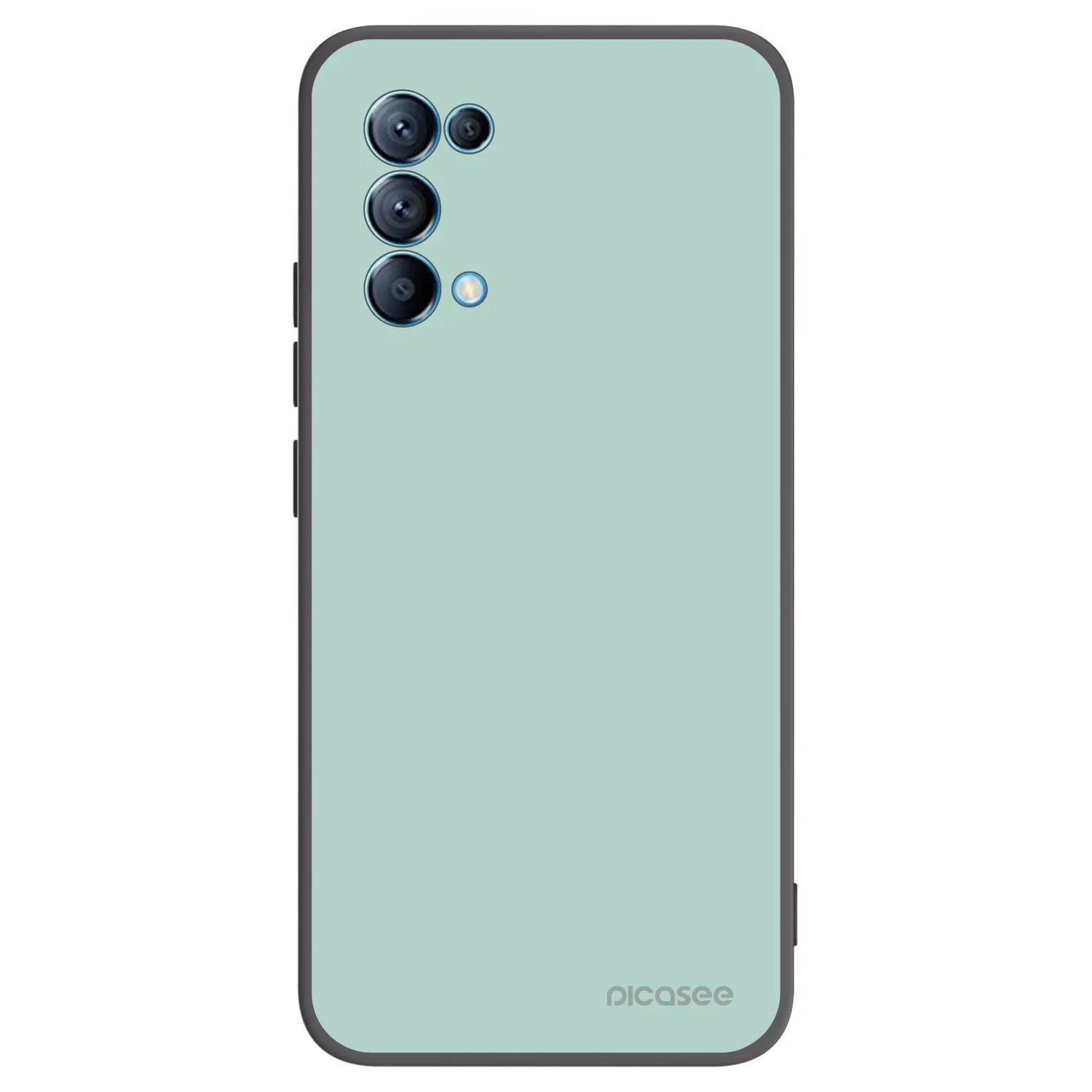 Picasee OPPO Reno 5 5G Hülle - Schwarzes Silikon - Pastel Charm