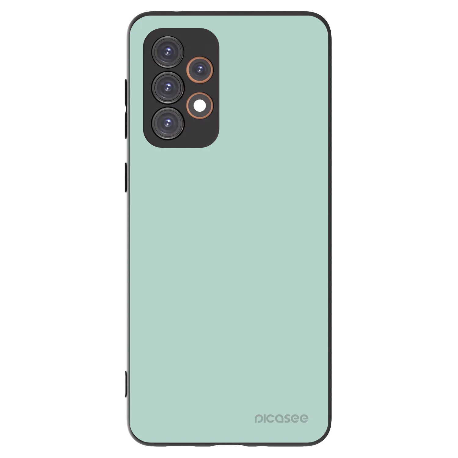 Picasee Samsung Galaxy A33 5G A336 Hülle - Schwarzes Silikon - Pastel Charm