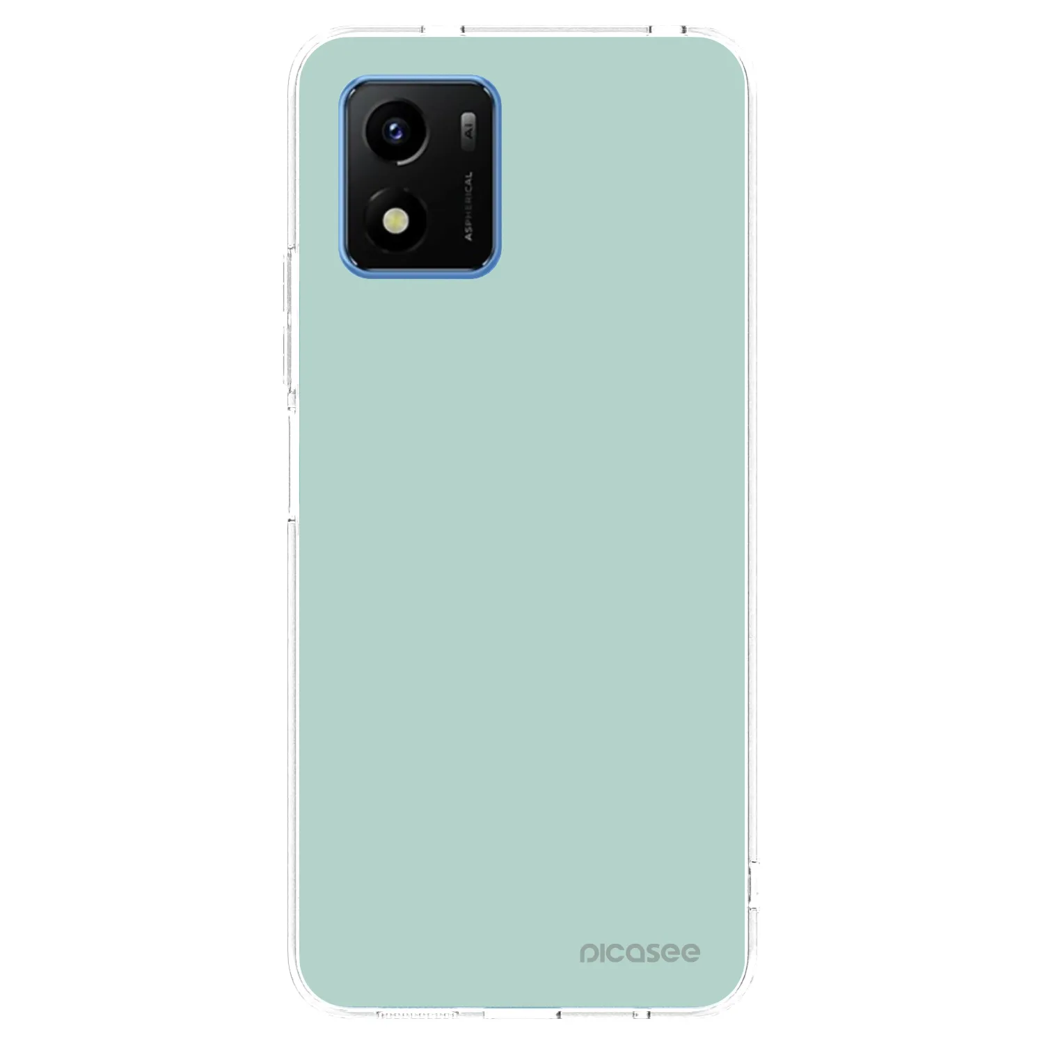 Picasee Vivo Y01 Hülle - Transparentes Silikon - Pastel Charm
