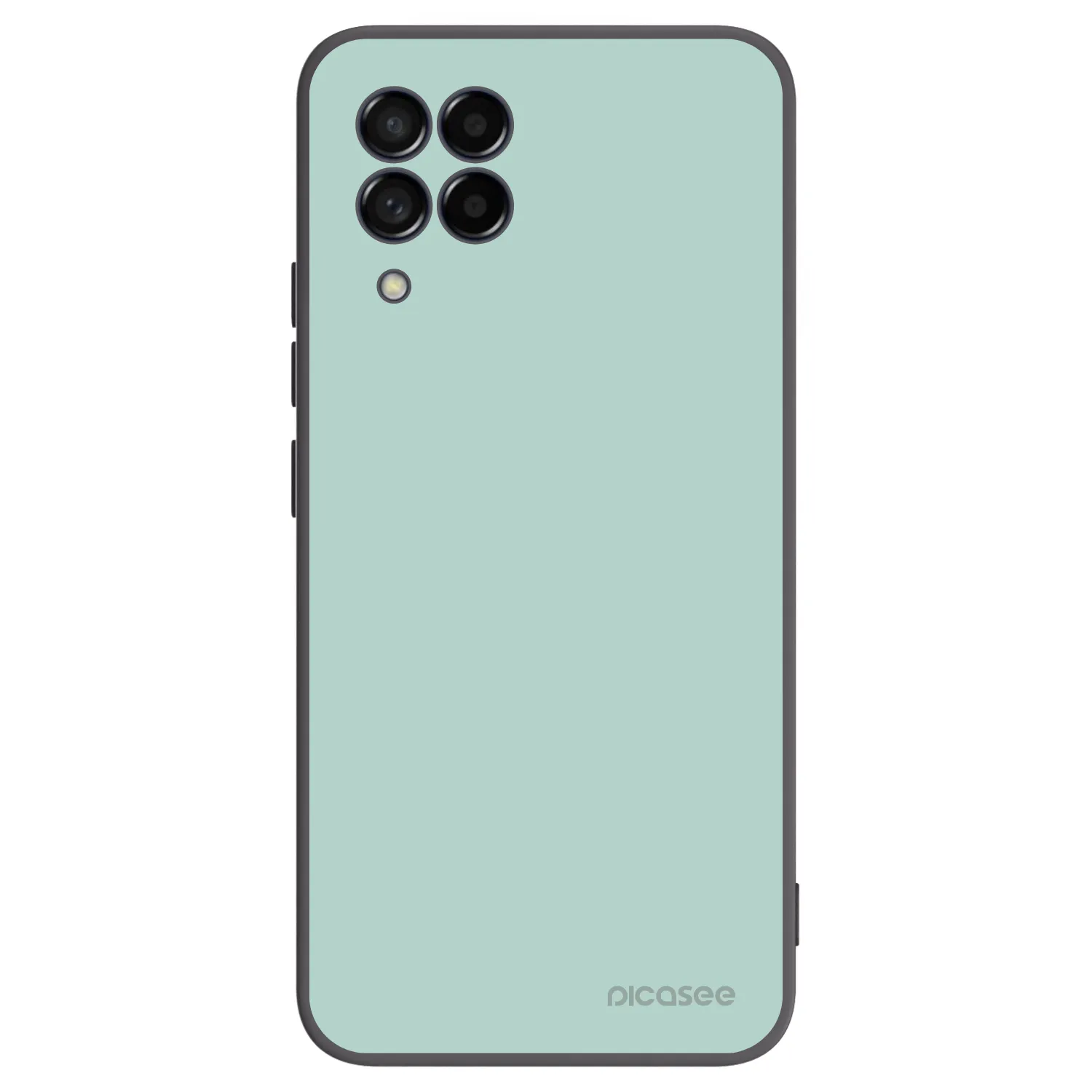 Picasee Samsung Galaxy M53 5G Hülle - Schwarzes Silikon - Pastel Charm