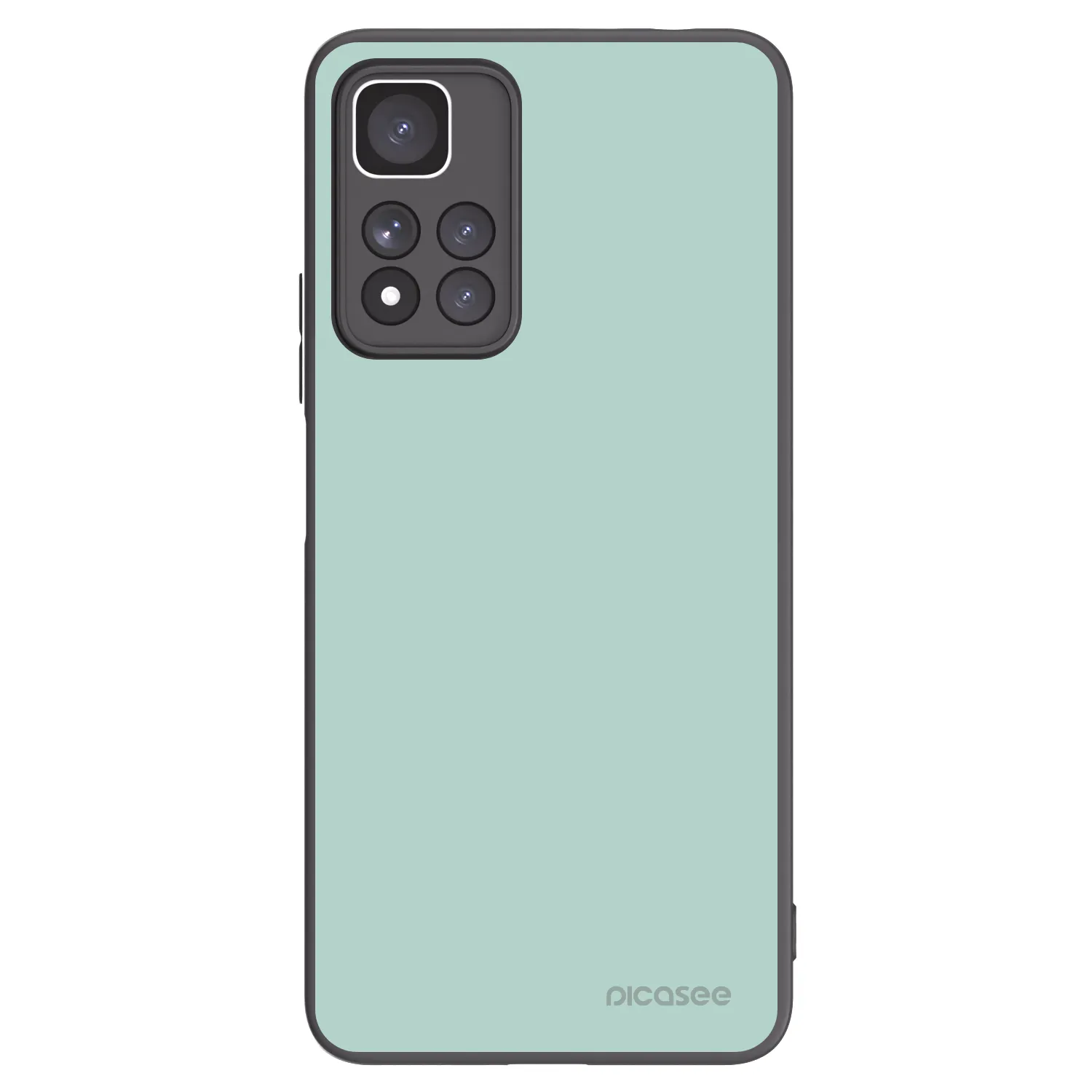 Picasee Xiaomi Redmi Note 11 Pro+ 5G Hülle - Schwarzes Silikon - Pastel Charm