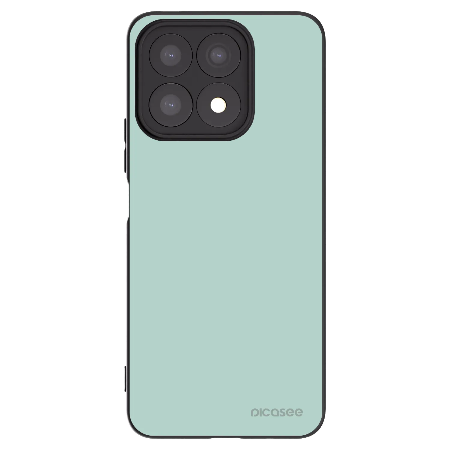 Picasee Honor X8a Hülle - Schwarzes Silikon - Pastel Charm