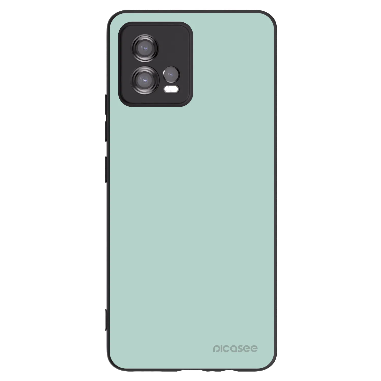 Picasee Motorola Moto G72 Hülle - Schwarzes Silikon - Pastel Charm
