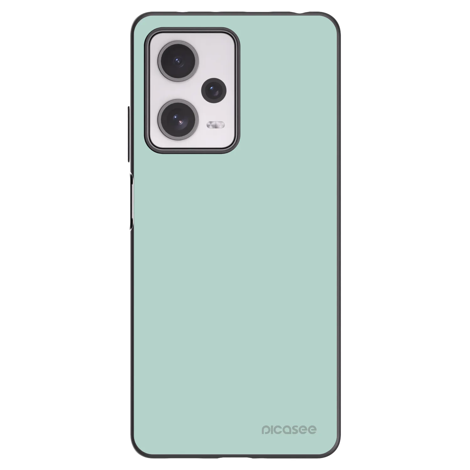 Picasee Xiaomi Redmi Note 12 Pro+ 5G Hülle - Schwarzes Silikon - Pastel Charm