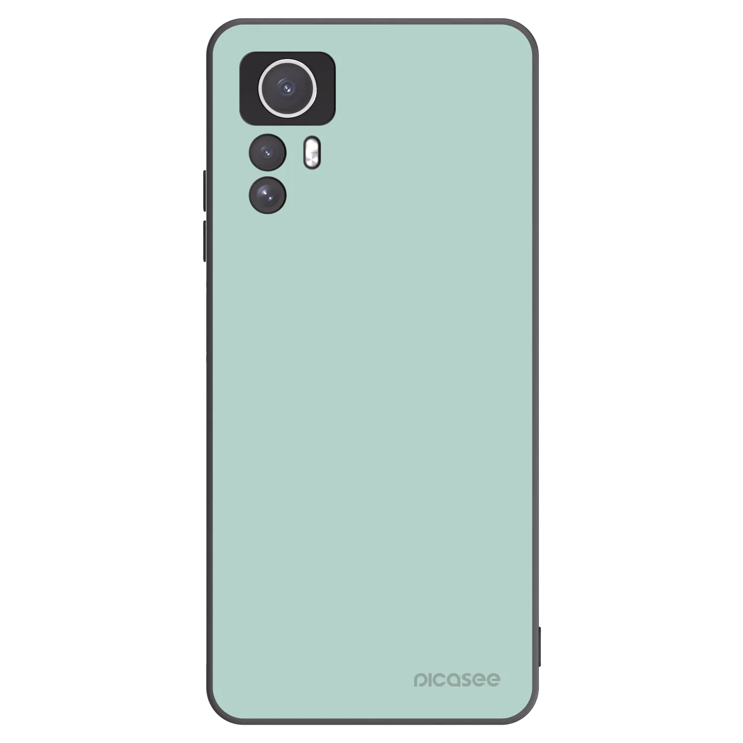 Picasee Xiaomi Redmi Note 12S Hülle - Schwarzes Silikon - Pastel Charm