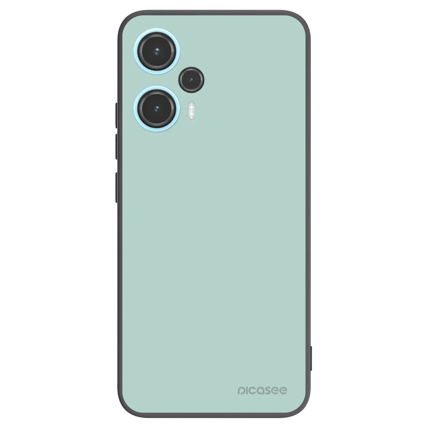 Picasee Xiaomi Poco F5 Hülle - Schwarzes Silikon - Pastel Charm