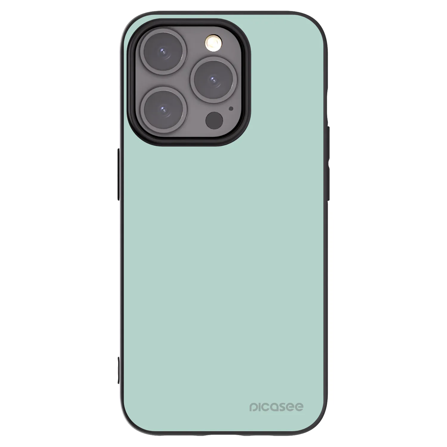 Picasee Apple iPhone 15 Pro Hülle - Schwarzes Silikon - Pastel Charm