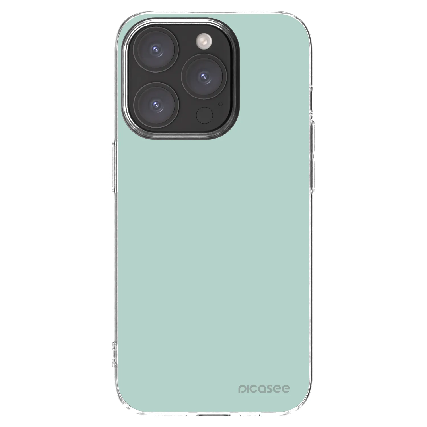 Picasee Apple iPhone 15 Pro Hülle - Transparentes Silikon - Pastel Charm