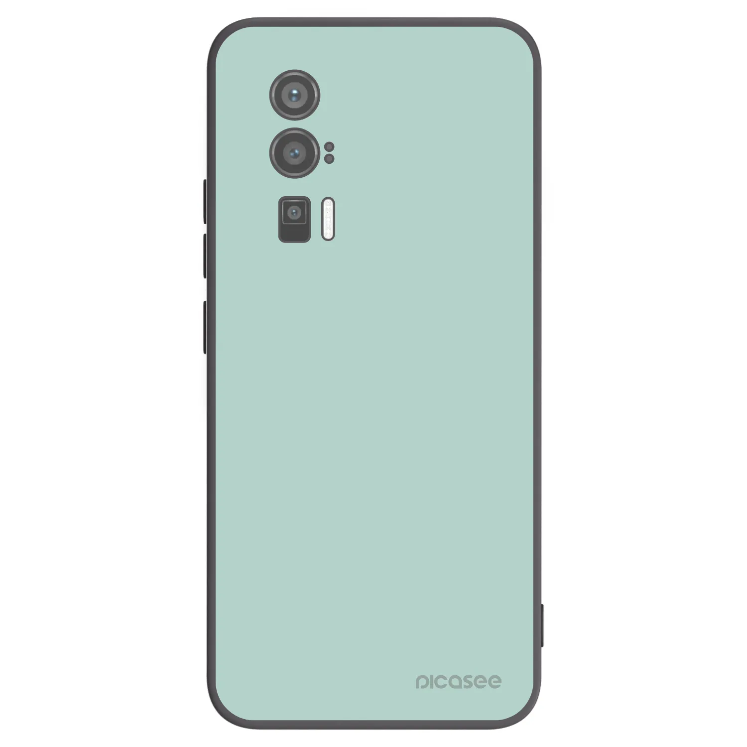 Picasee Xiaomi Poco F5 Pro 5G Hülle - Schwarzes Silikon - Pastel Charm