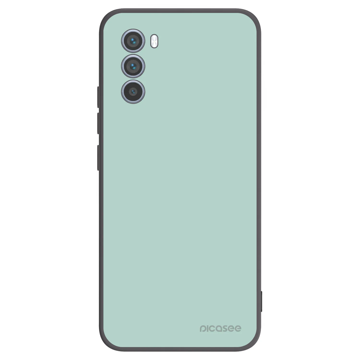 Picasee Motorola Moto G62 Hülle - Schwarzes Silikon - Pastel Charm